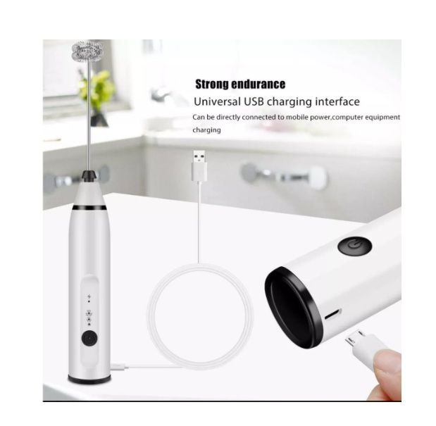 Batidor Eléctrico USB 3 en 1 Recargable - Imagen 2