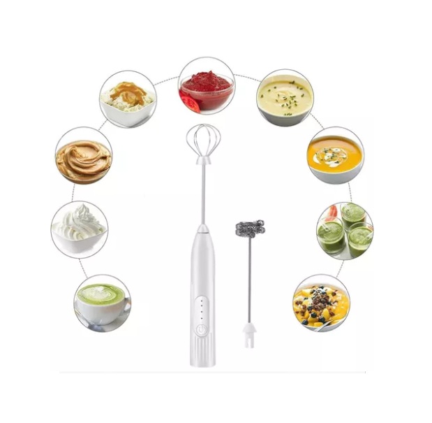 Batidor Eléctrico USB 3 en 1 Recargable - Imagen 3