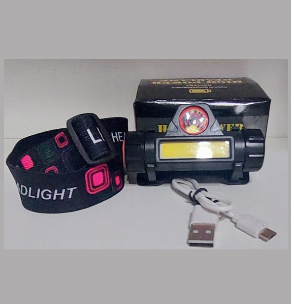 Linterna Frontal LED 2 en 1 Recargable USB - Imagen 4