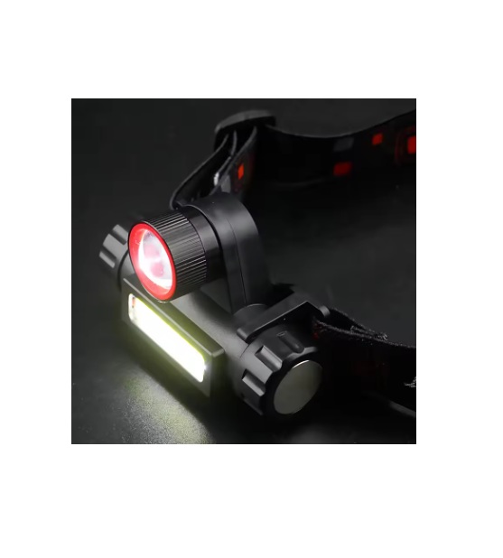 Linterna Frontal LED 2 en 1 Recargable USB - Imagen 2