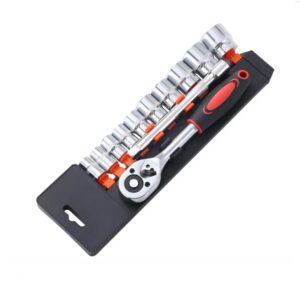 Juego 12 Piezas Bocallave 1/2 8-24 Mm Encastre Tubos Crique