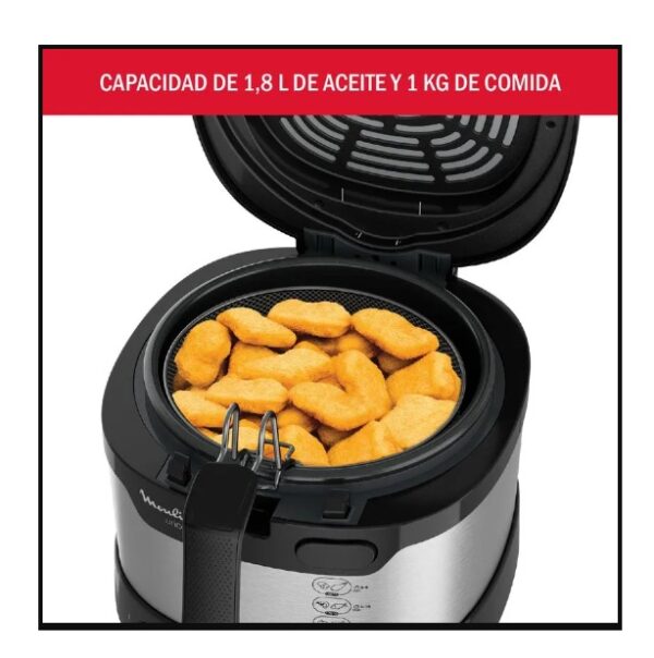 Freidora de Aceite Automática Uno M Inox Moulinex AF102551 - Imagen 2