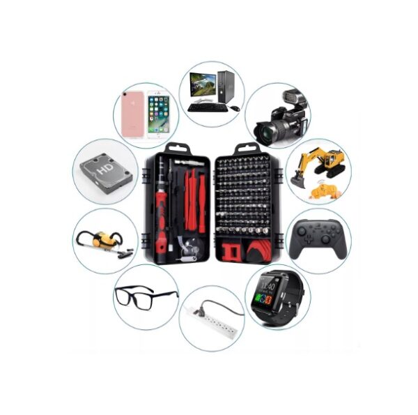 Kit de Herramientas de Precisión 115 en 1 - Imagen 2