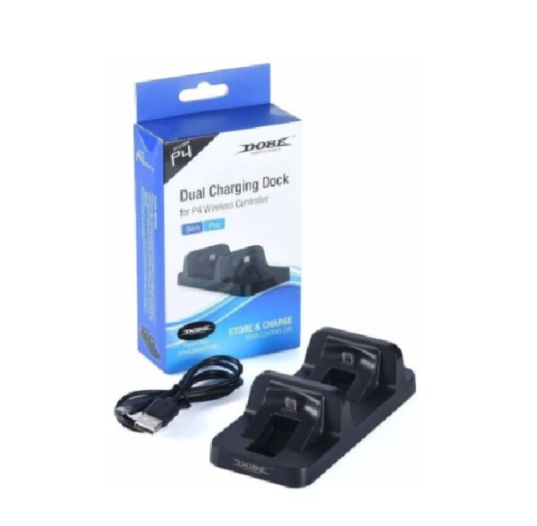 Base de Cargador Dual Para Mandos Joystick Ps4 - Imagen 2