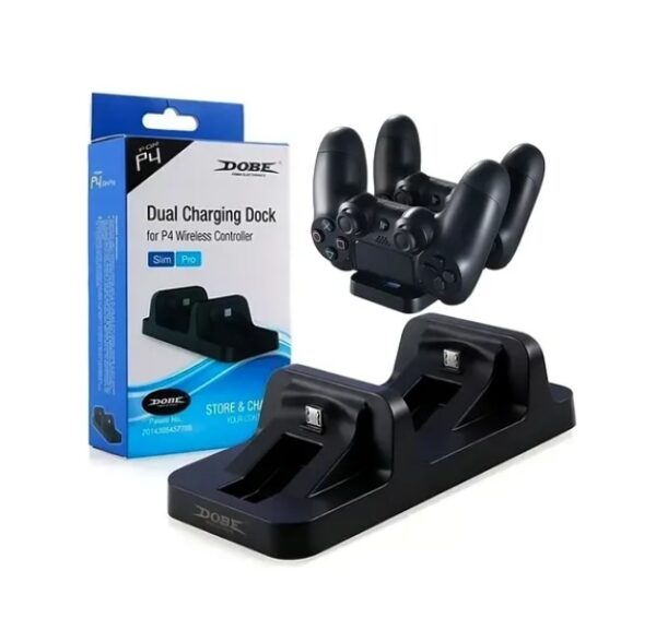 Base de Cargador Dual Para Mandos Joystick Ps4