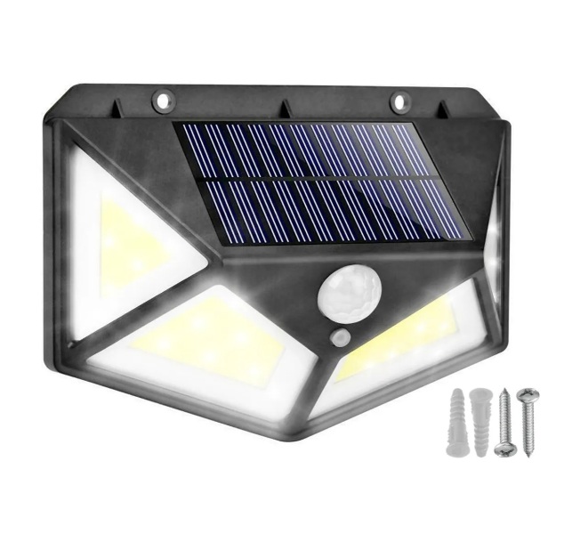 Panel Reflector Solar 4 Leds Sensor Movimiento 100 leds IP65 - Imagen 4