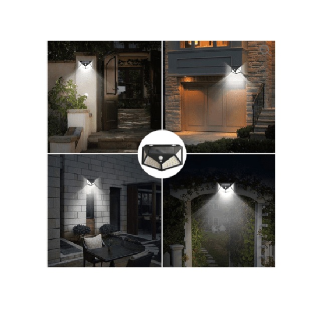 Panel Reflector Solar 4 Leds Sensor Movimiento 100 leds IP65 - Imagen 3