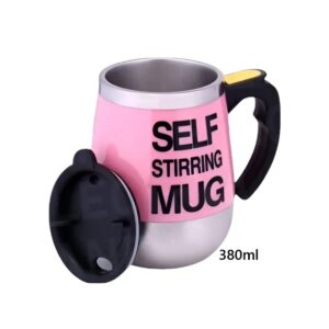 Taza Mug Térmica Con Batidor Automático Magnético 380ml