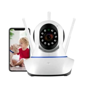 Cámara IP Onvif Wifi 3 Antenas HD 1080P Monitor