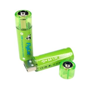 Pilas AA Recargables USB 2000mha 1.5v X2 Unidades