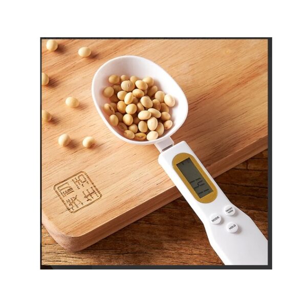 Cuchara Balanza Digital de Cocina 0,1 - 500 Gramos - Imagen 2