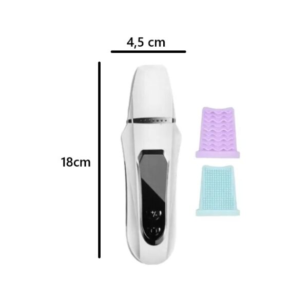 Espatula de Limpieza Facial Ultrasónico Recargable - Imagen 4