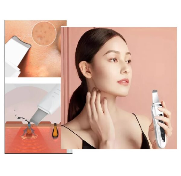 Espatula de Limpieza Facial Ultrasónico Recargable - Imagen 2