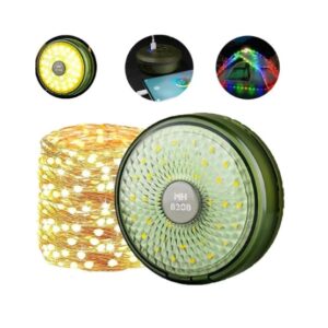 Tira de LED 9 en 1 Para Camping Recargable USB & Solar