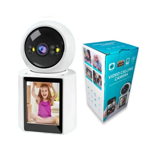 Cámara de Seguridad Con Pantalla Para Videollamadas - Imagen 2