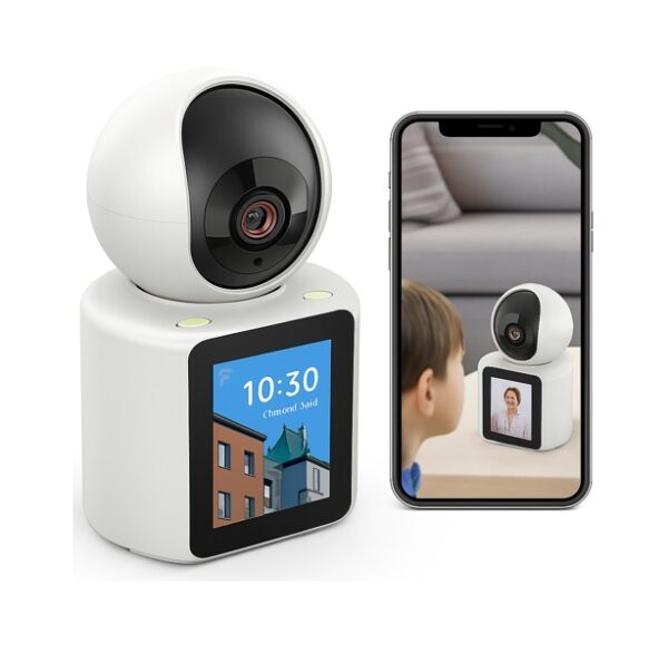 Cámara de Seguridad Con Pantalla Para Videollamadas - Imagen 3