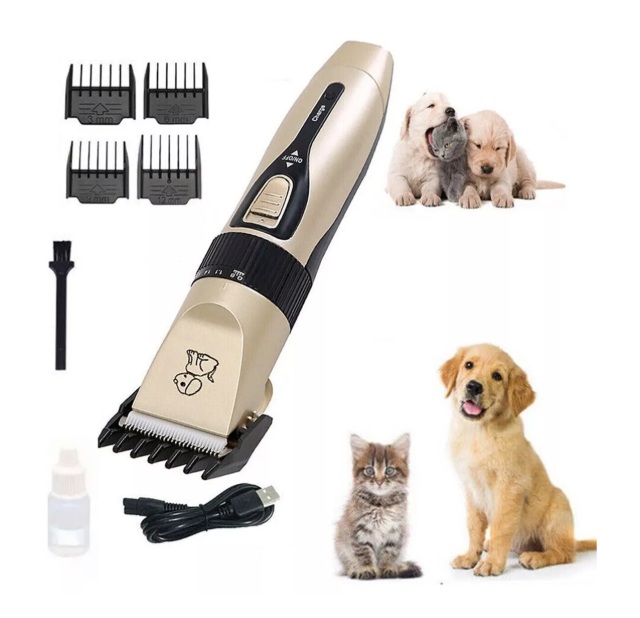 Set Cortapelos Para Mascotas Trazor Con Accesorios - Imagen 3