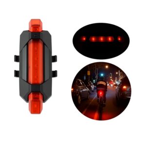 Luz Bicicleta Led Usb Recargables Trasera