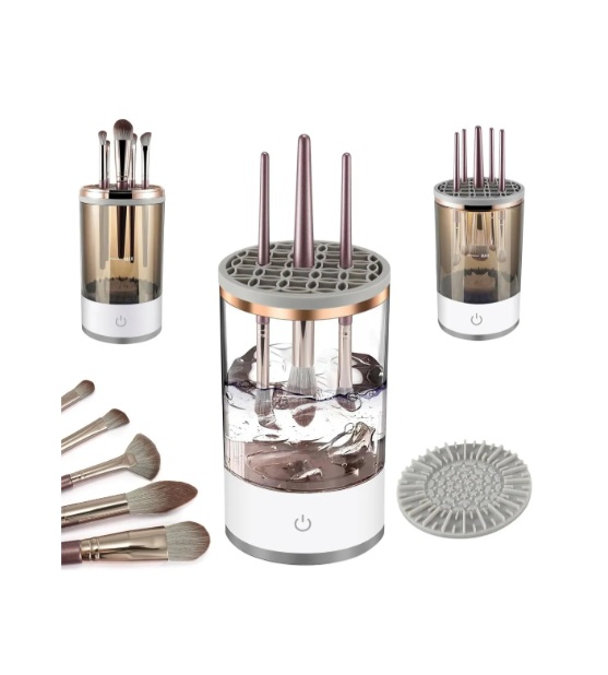 Limpiador de Brochas de Maquillaje USB – Eléctrico y Portátil