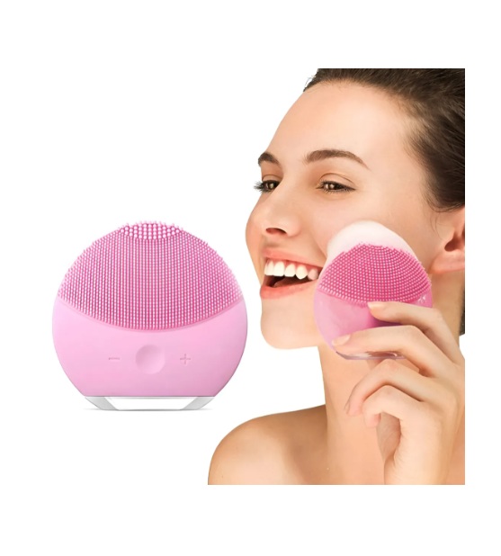 Limpiador Masajeador Facial Eléctrico Rostro Recargable Usb