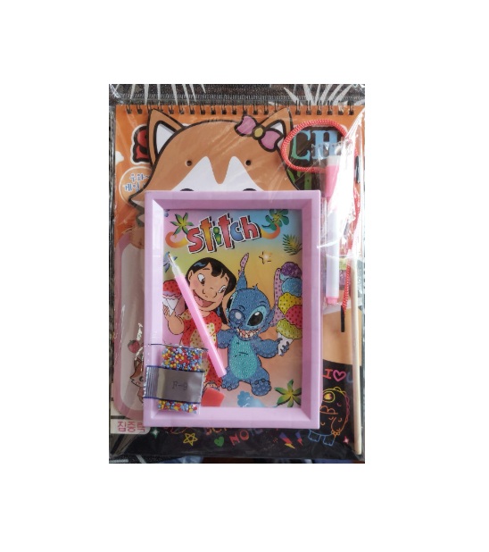 Kit Diversión Cuadro Diamante + Pizarra + Cuaderno Magico Sorpresa