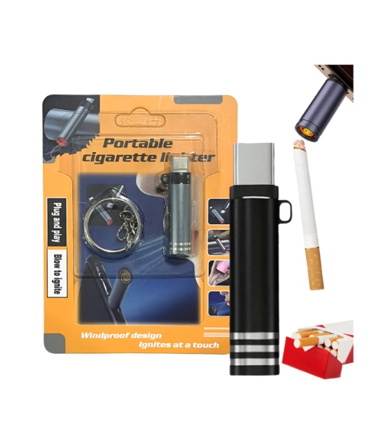 Llavero Encendedor Eléctrico Usb C Para Teléfono Celular