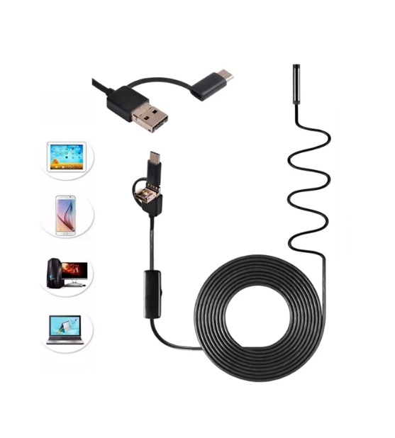 Cámara Boroscopio 3 En 1 Con Usb Tipo C Android y Pc - Imagen 2