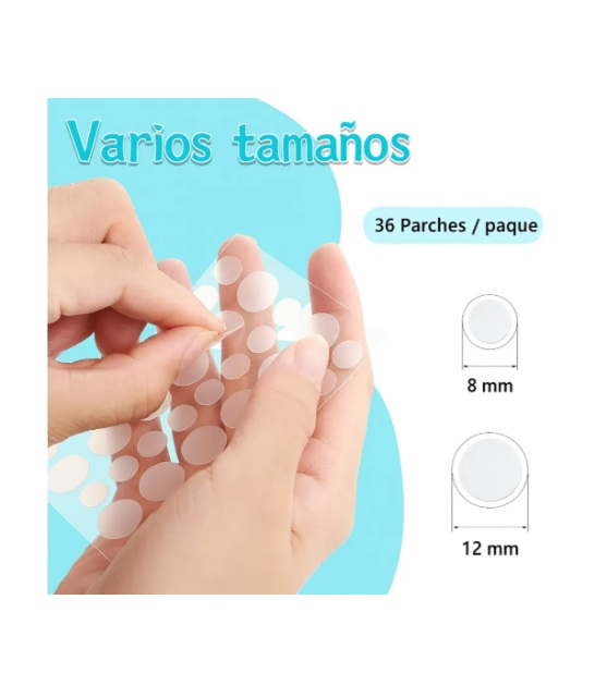 Kit de Belleza y Cuidado Personal Parches + Perfumero + Esponjas - Imagen 2