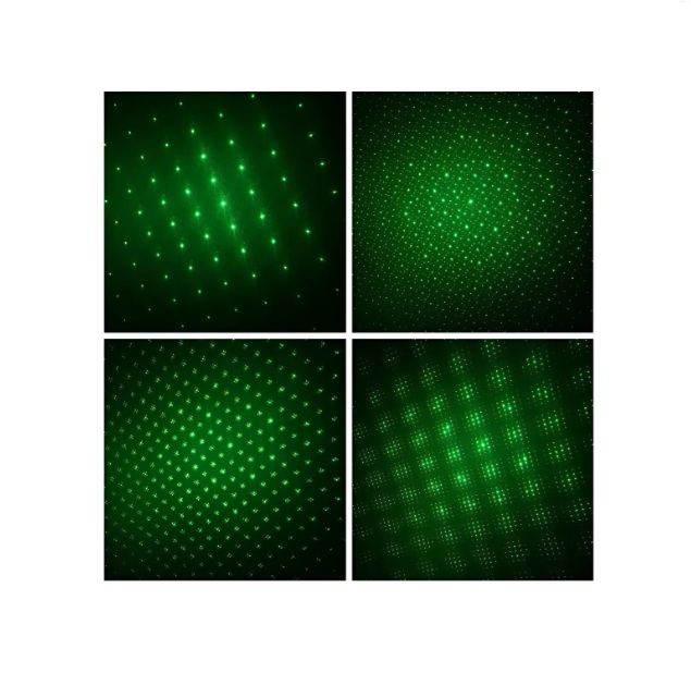 Puntero Láser 5 Puntas Recargable Luz Verde Lambo Tech - Imagen 2