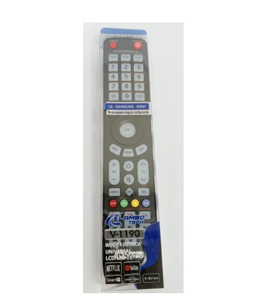 Control Remoto Universal TV Smart V-1190 Lambo Tech - Imagen 3