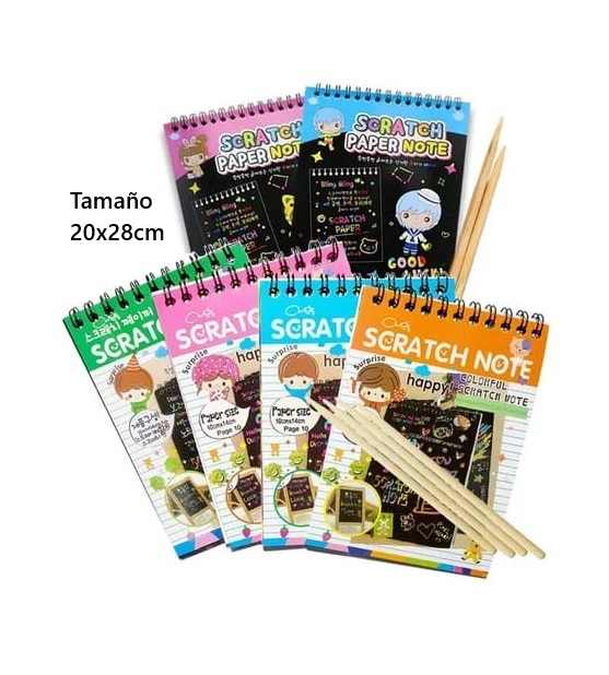 Kit Diversión Cuadro Diamante + Pizarra + Cuaderno Magico Sorpresa - Imagen 3