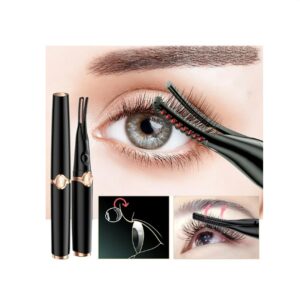 Arqueador Pestañas Rizador Eléctrico Doble Cabezal Usb