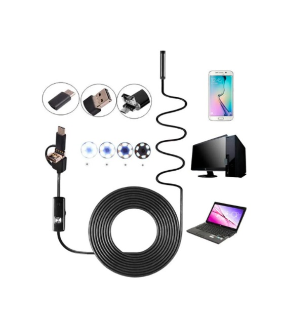 Cámara Boroscopio 3 En 1 Con Usb Tipo C Android y Pc - Imagen 4