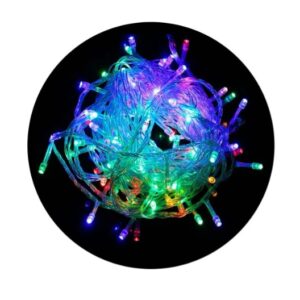 Tira Guirnaldas Led 100 Luces 10 Mts Multicolor
