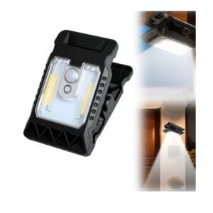 Mini Lámpara Clip Carga Solar Con Sensor de Movimiento