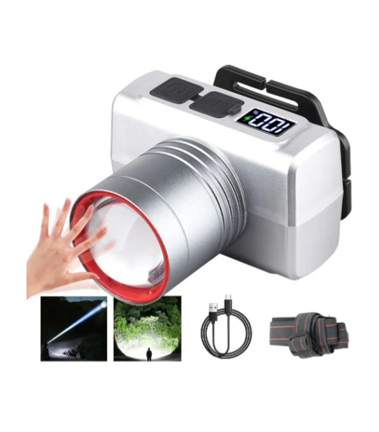 Linterna Minera Headlamp Con Sensor de Encendido 3 Modos