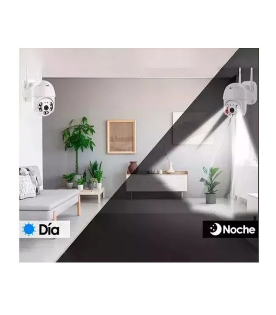 Cámara Smart Full Hd Exterior Wifi Sensor Movimiento Remoto - Imagen 3