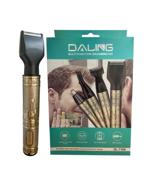 Maquina 4 En 1 Corta Pelo Multifuncional Daling Usb - Imagen 4