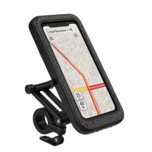 Soporte Porta Celular Funda Impermeable Moto Bici Monopatín