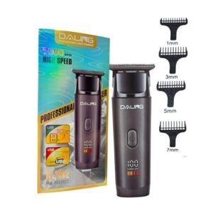 Maquina Corta Pelo Profesional Recargable Display Led 2 Vel