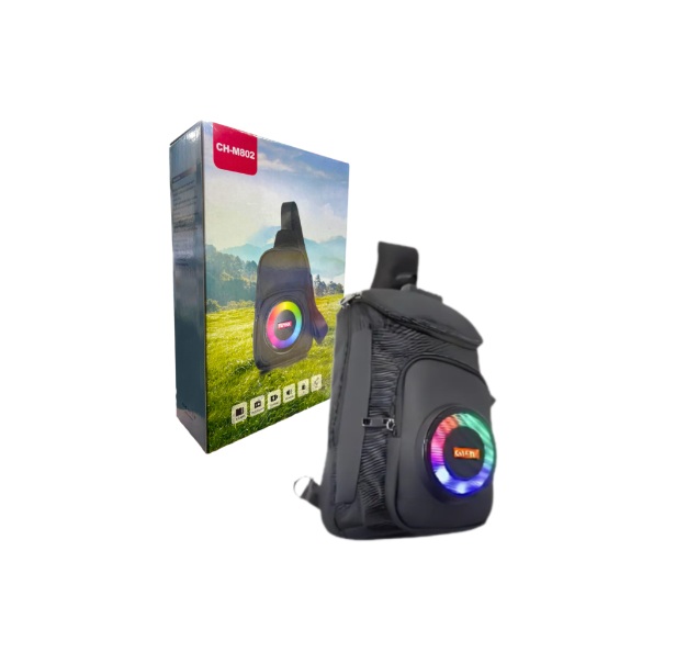 Mochila Urbana Con Parlante Bluetooth + USB + SD Memory Fuyhx