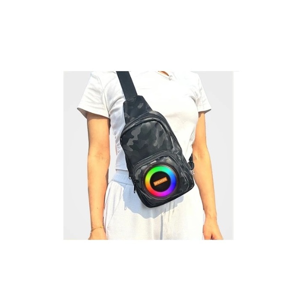 Mochila Urbana Con Parlante Bluetooth + USB + SD Memory Fuyhx - Imagen 3