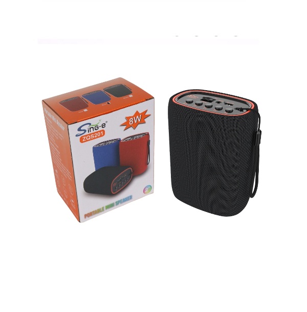Parlante 2" Singer ZQS201 8w Recargable USB