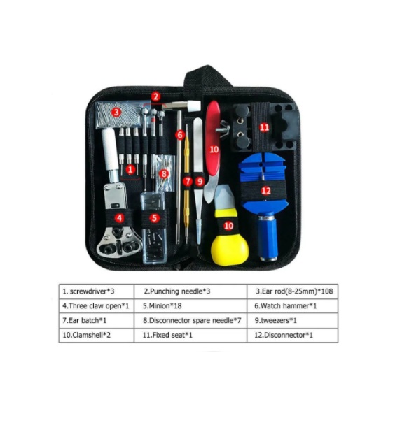 Set De Herramientas Para Reparación De Relojes - Imagen 2