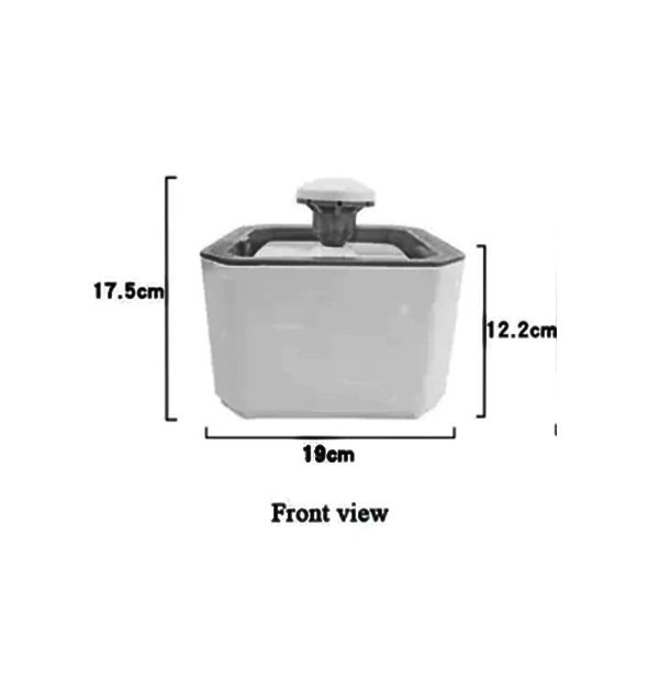 Bebedero De Agua Para Mascotas Fuente 3 Modos 2 Lts - Imagen 3